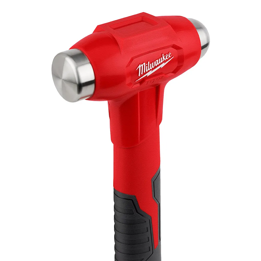 MILWAUKEE 16oz Dead Blow Ball Peen Hammer 48229140
