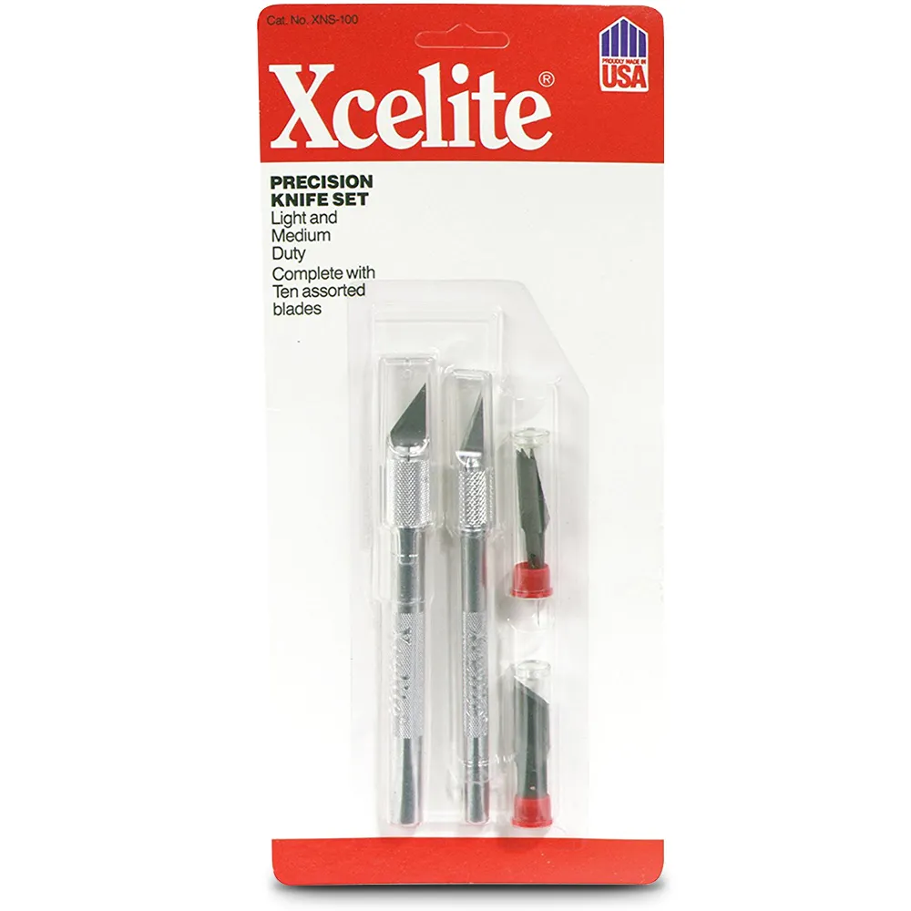 WELLER XCELITE 2 Pc. Light & Medium Duty Precision Knife Set XNS100