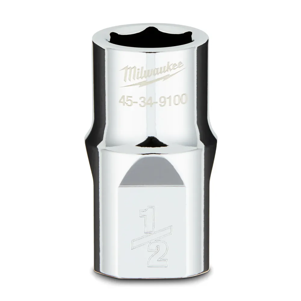MILWAUKEE 1/2 Drive 1/2inch SAE 6-Point Socket 45349100