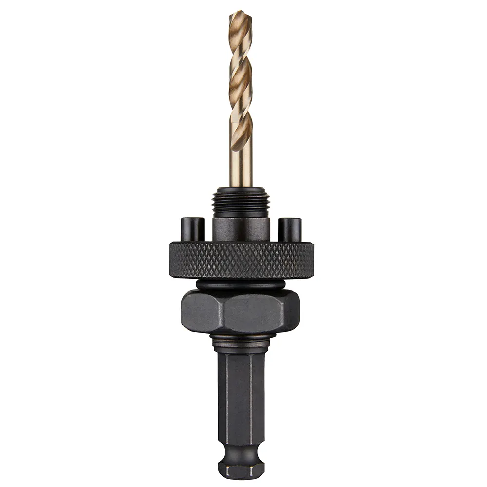 MILWAUKEE 7/16" Large Quick Arbor w/ Cobalt Pilot Bit 49567115