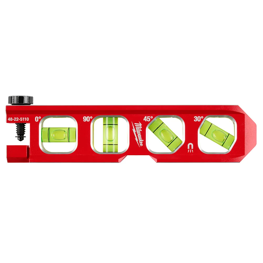MILWAUKEE Electrical Expansion - 4 Vial Torpedo Level 48225110A