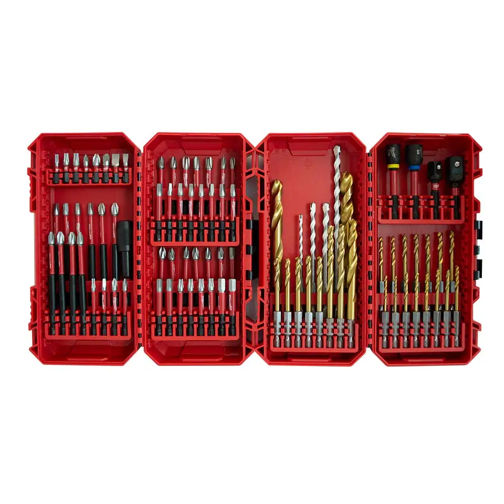MILWAUKEE SHOCKWAVE Comprehensive Drill and Drive Set - 86 Piece 48325105