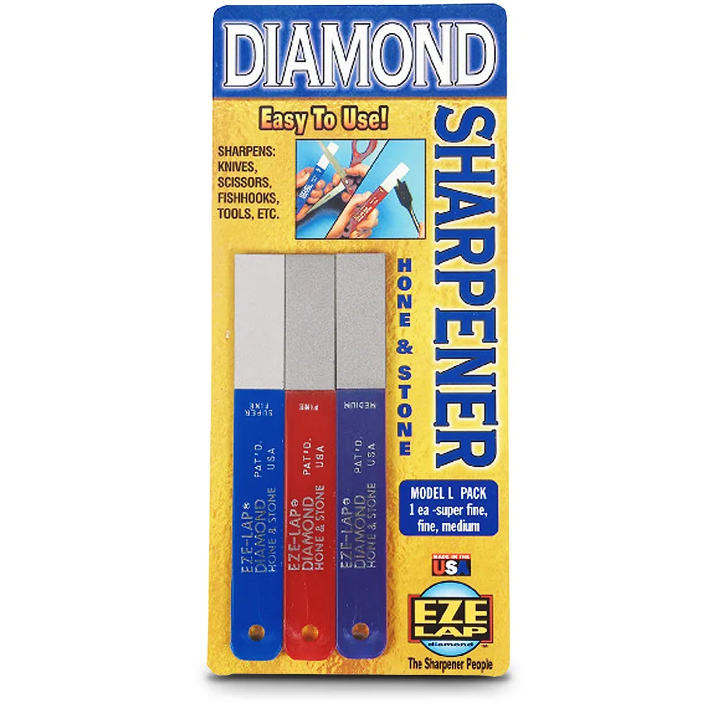 EZELAP Hone Stone & Hook Sharpener L Pak3