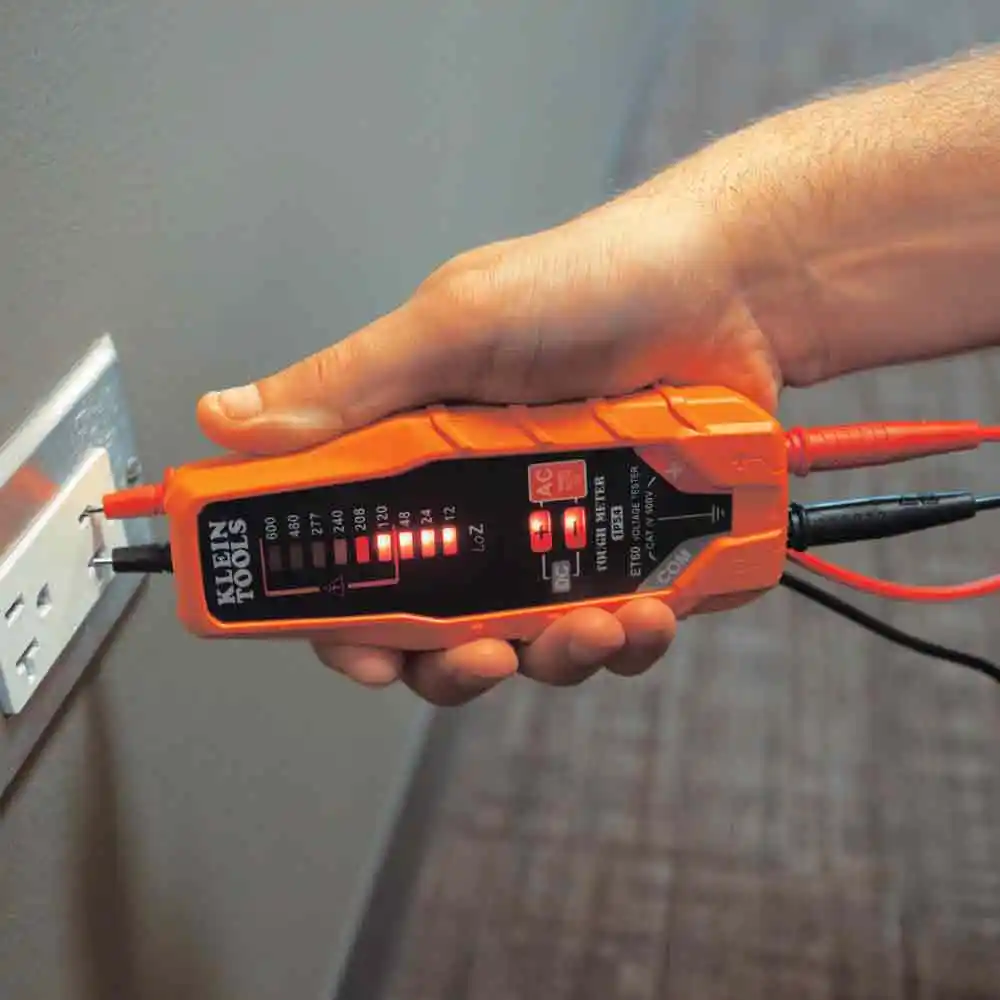 KLEIN 12-600V Cat Iv Voltage Detector A-ET60