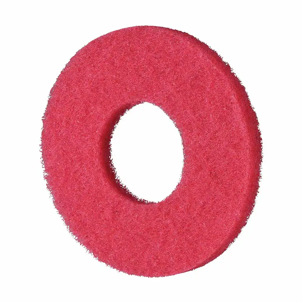 MAKITA 200mm Red Floor Buffer Pad - PS001G 1914S6-7