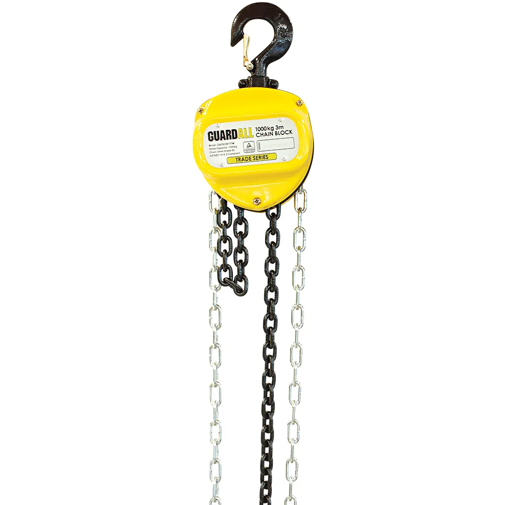 GUARDALL Trade Series - 3m 1000kg Chain Block Lift GACKCB1T3M