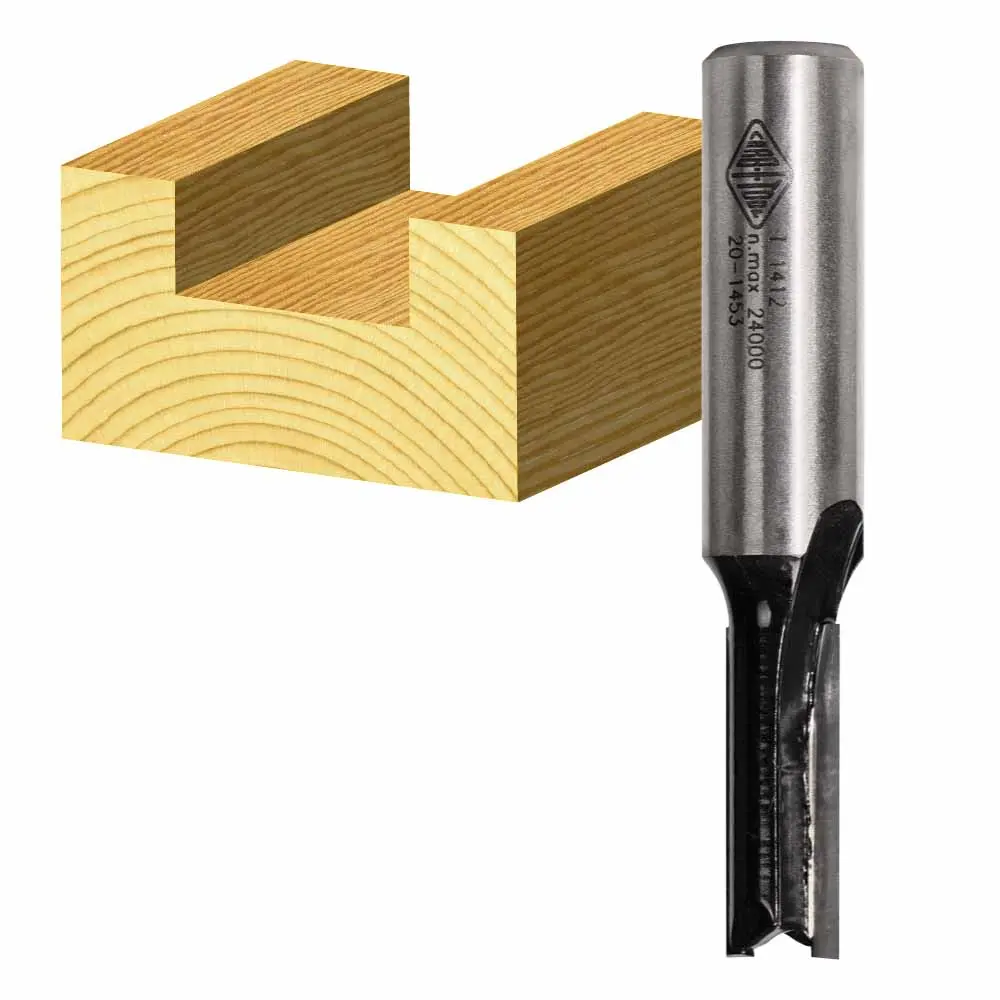 CARBITOOL 12.7mm TCT Straight Bit 2 Flute Carbide Tipped TX 1416