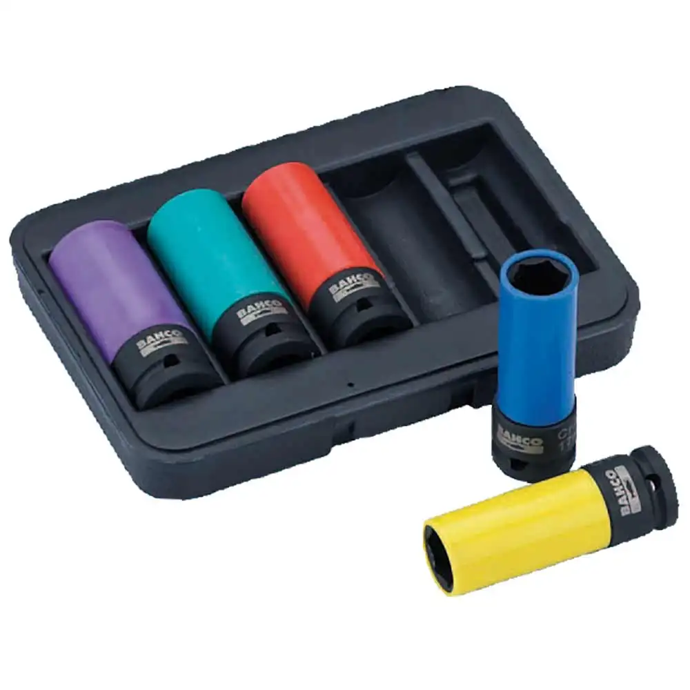 BAHCO Wheel Socket Set - 5 Piece BWSS12P5