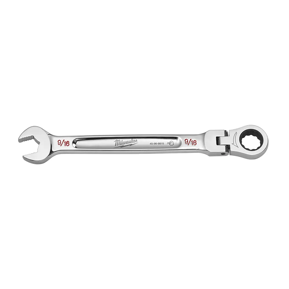 MILWAUKEE9/16" AF R/OE Flex Head Ratcheting Spanner 45969815
