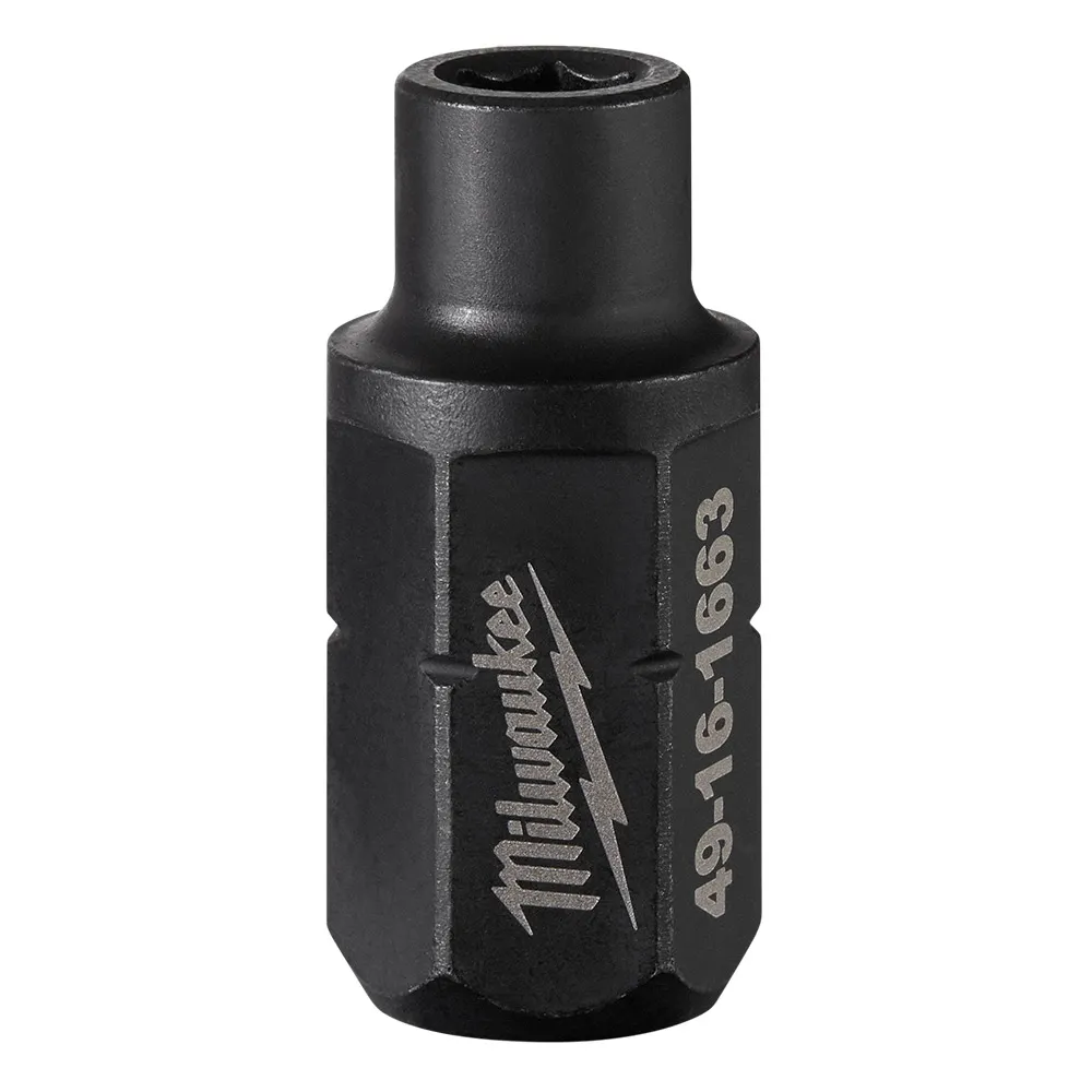 MILWAUKEE M12 FUEL 1/4inch HEX INSIDER Pass-Through Ratchet Adapter 49161663
