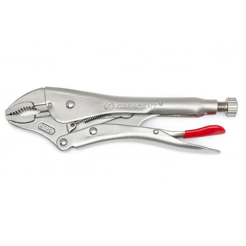 CRESCENT 250mm Curved Jaw Locking Pliers With Wire Cutter C10CVN-08