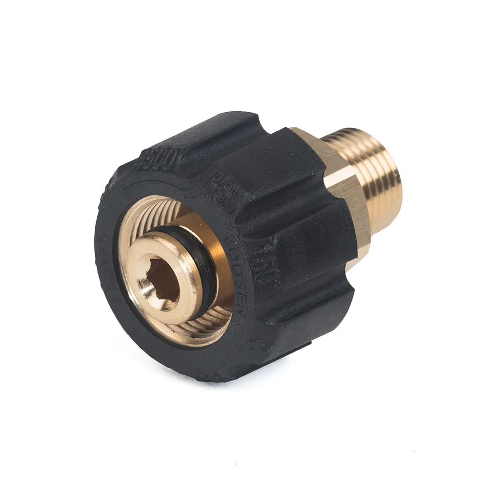 KARCHER M22 - 3/8" Male Swivel Nut Pressure Washer Coupler 8.641-037.0
