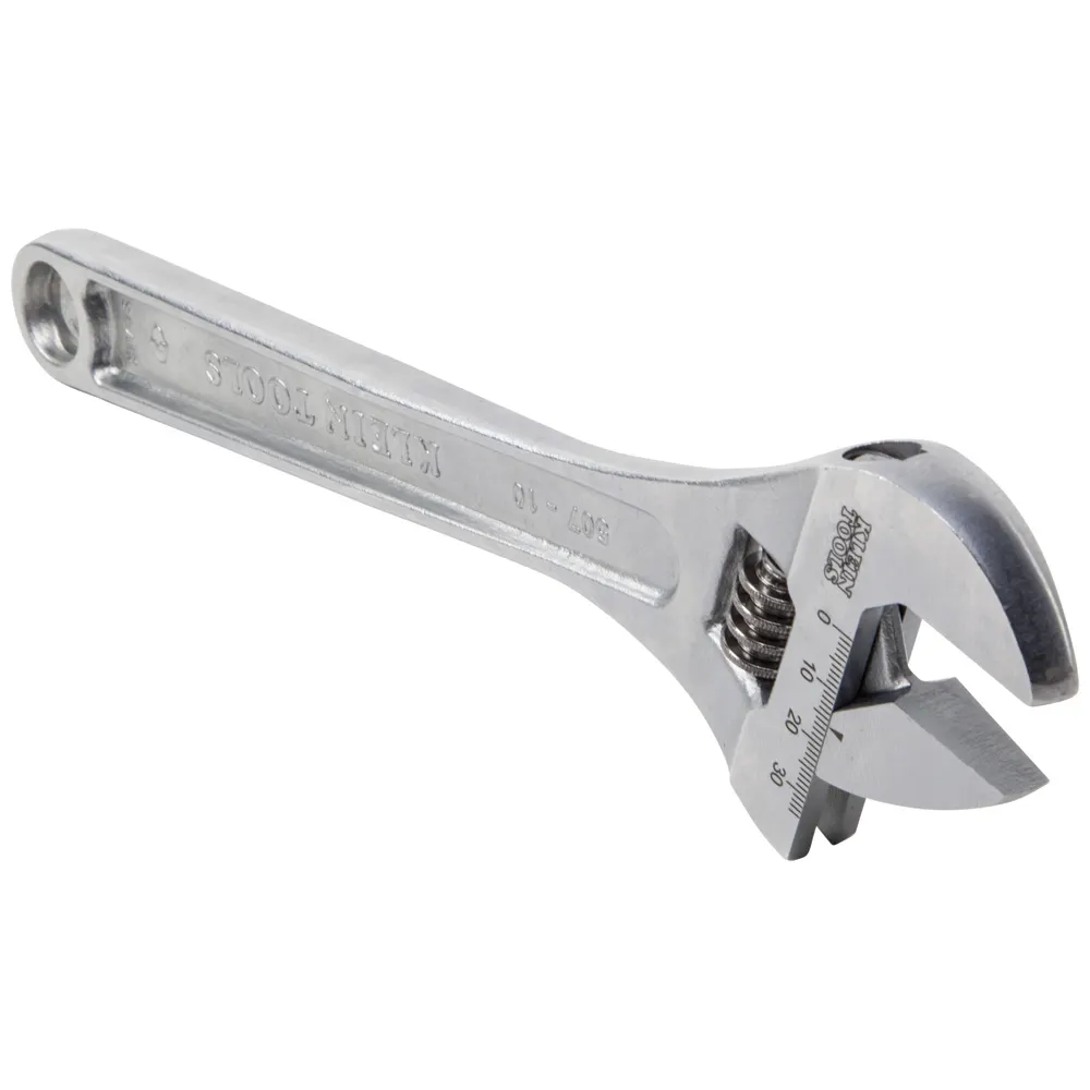 KLEIN 10inch Adjustable Wrench Extra-Capacity A-507-10