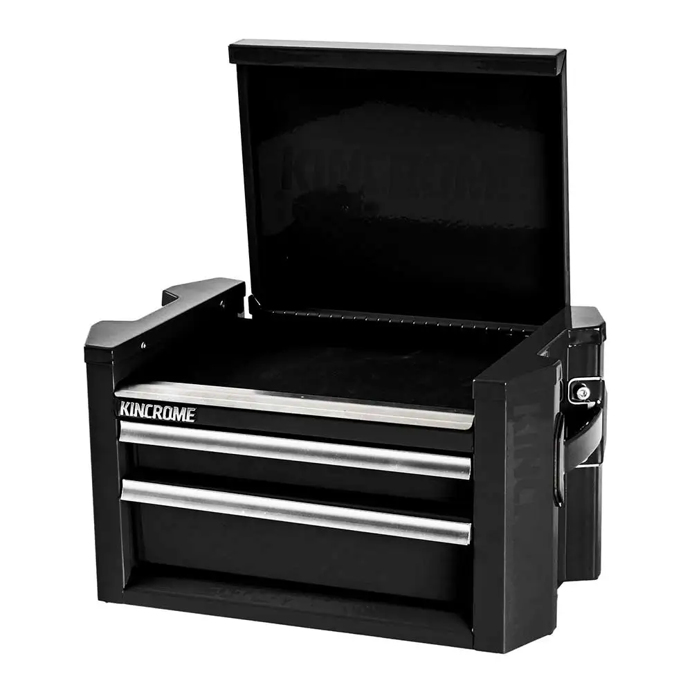 KINCROME 10" 2 Drawer Contour Mini Tool Chest Black K71012B