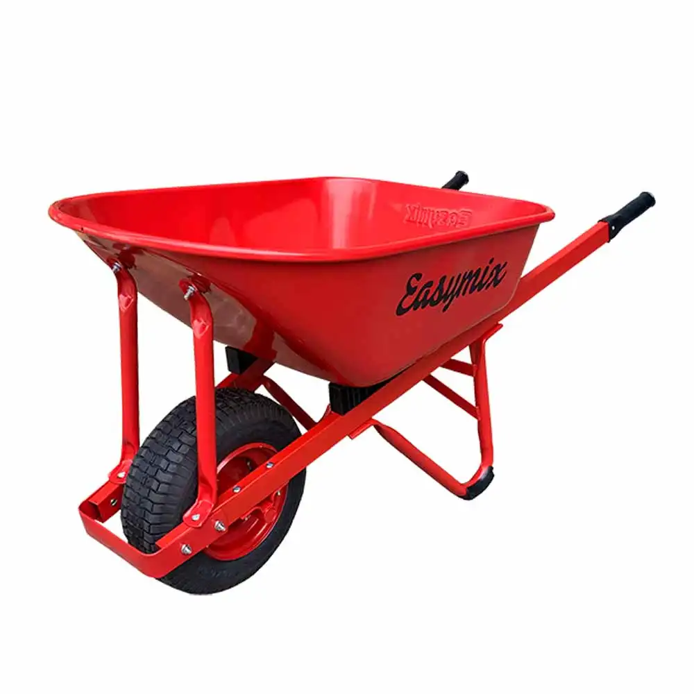 EASYMIX 99L Contractors Steel Wheelbarrow W300S-HSRWRS