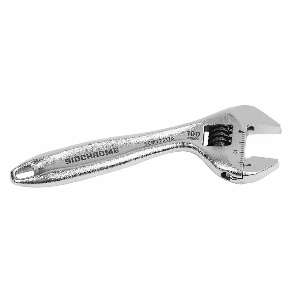 SIDCHROME 100mm/4" Quick Adjust Chrome Wrench SCMT25170