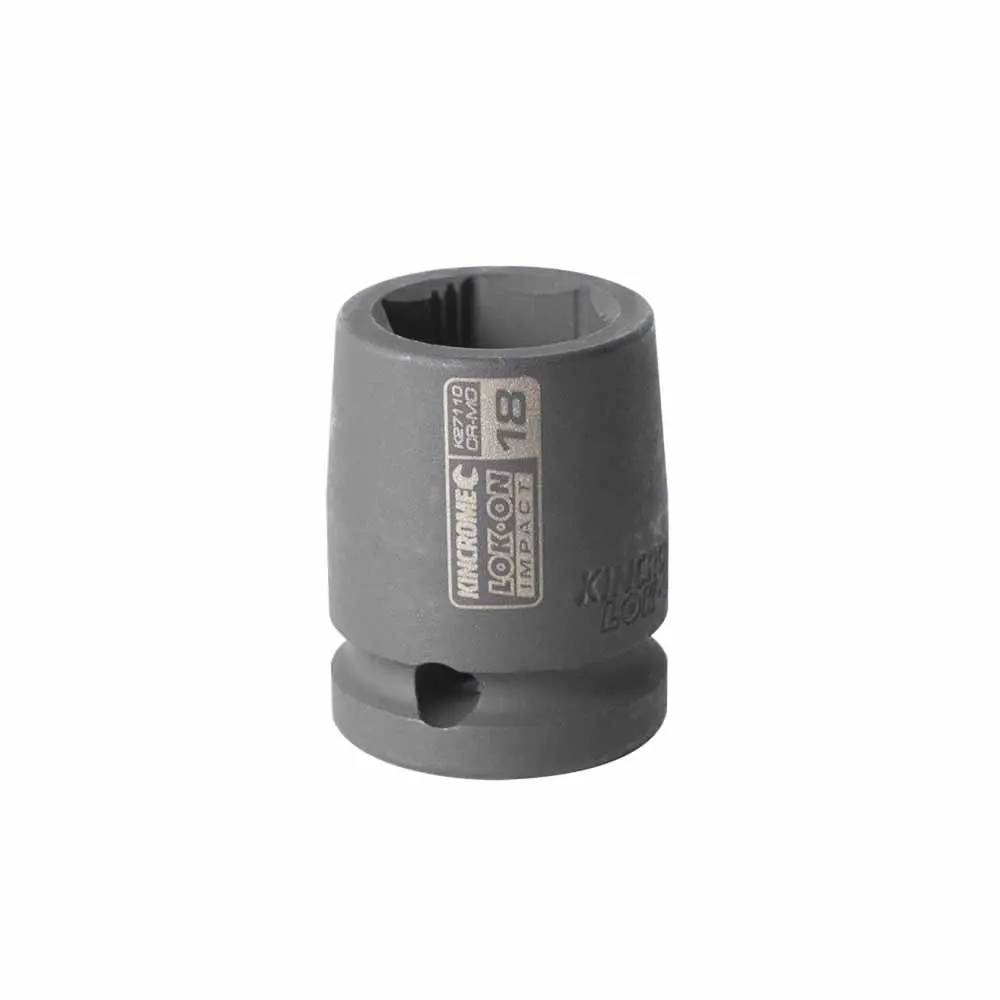 KINCROME LOK-ON 18mm 1/2" Drive Impact Socket K27110