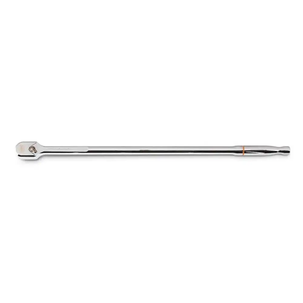 GEARWRENCH 3/8inch Drive 120XP Full Polish Chrome Extra Long Handle Teardrop Ratchet 81269XP