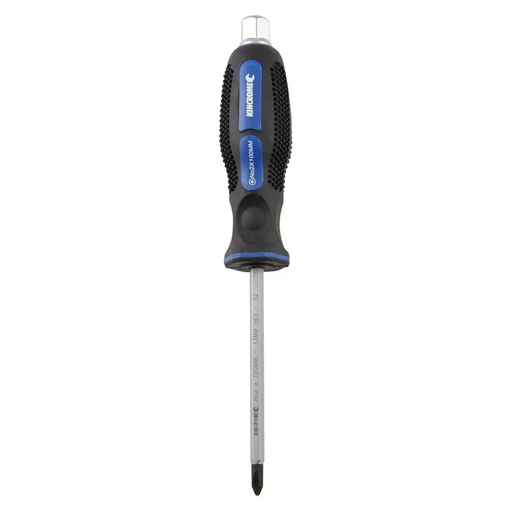 KINCROME No. 2 X 100mm Phillips Go-Through Screwdriver 32110