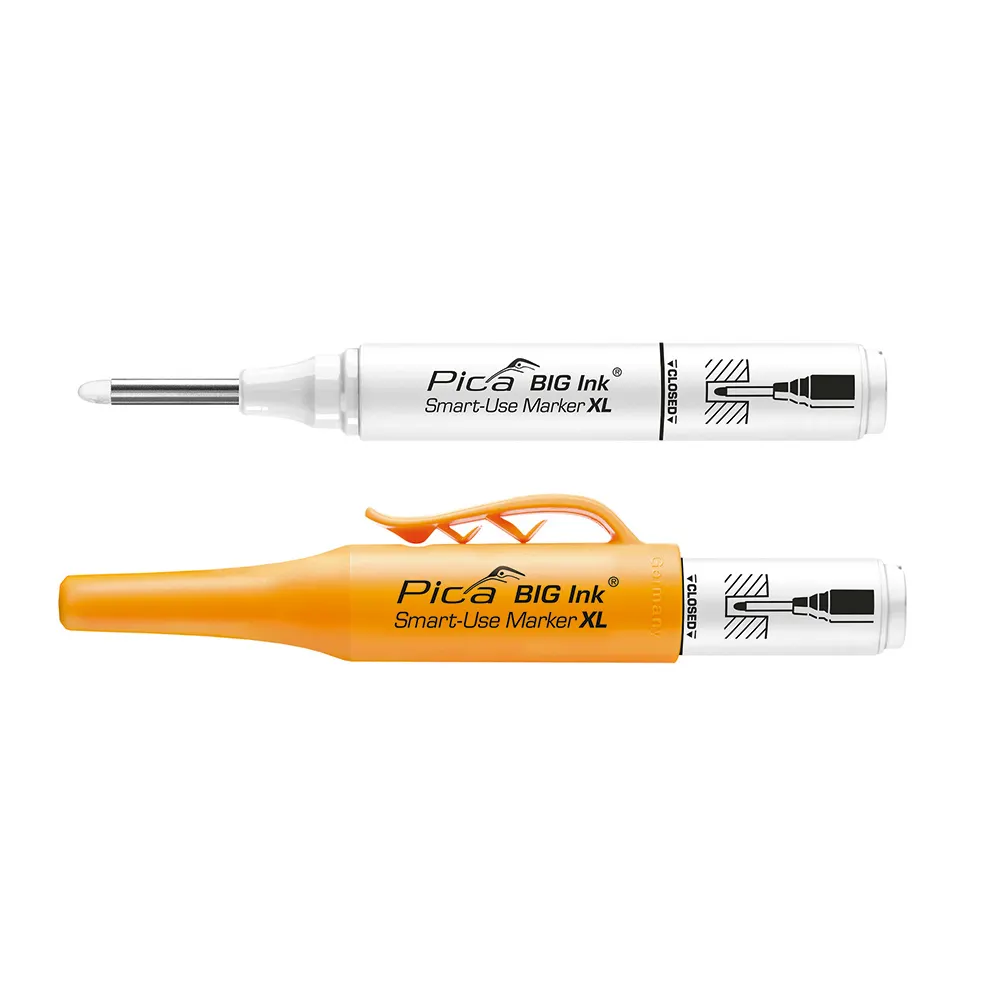 PICA Deep Hole XL White Permanent Marker 17052SB