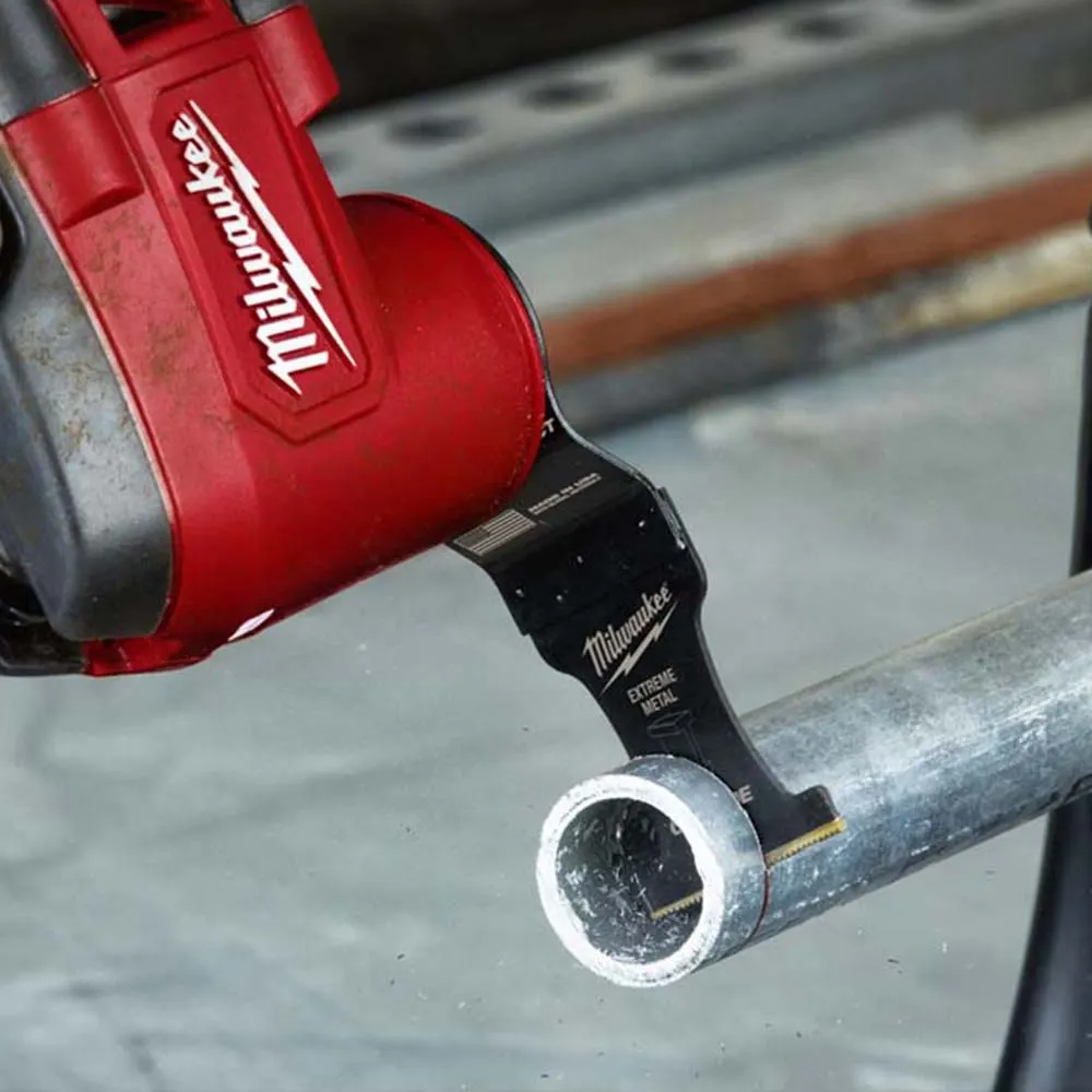 MILWAUKEE 2 piece 35mm OPEN-LOK Extreme Metal Titanium Enhanced Carbide Teeth Blade 49251502