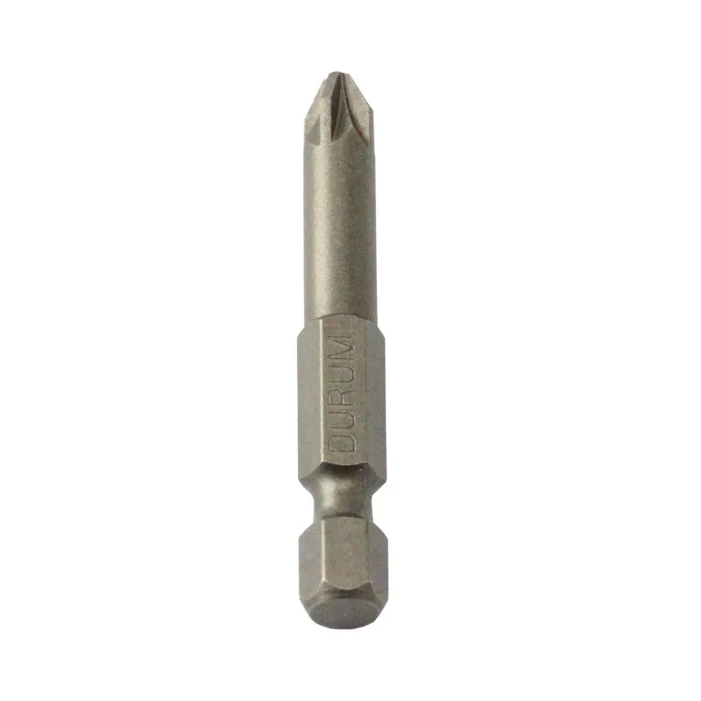DURUM PZ2 x 50mm Pozidrive Power Screwdriver Bit