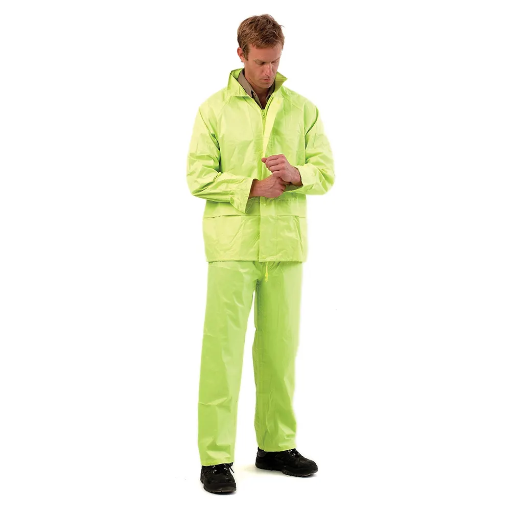 WORKIT High Vis Rain Suit - Jacket & Pant Set RSHVXL