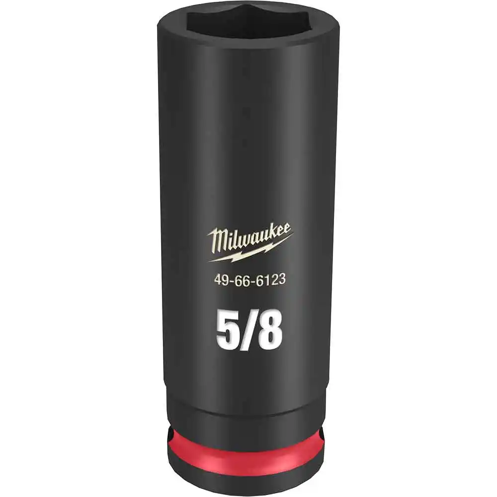 MILWAUKEE SHOCKWAVE 3/8" Drive 5/8" Deep 6 Point Impact Socket 49666123
