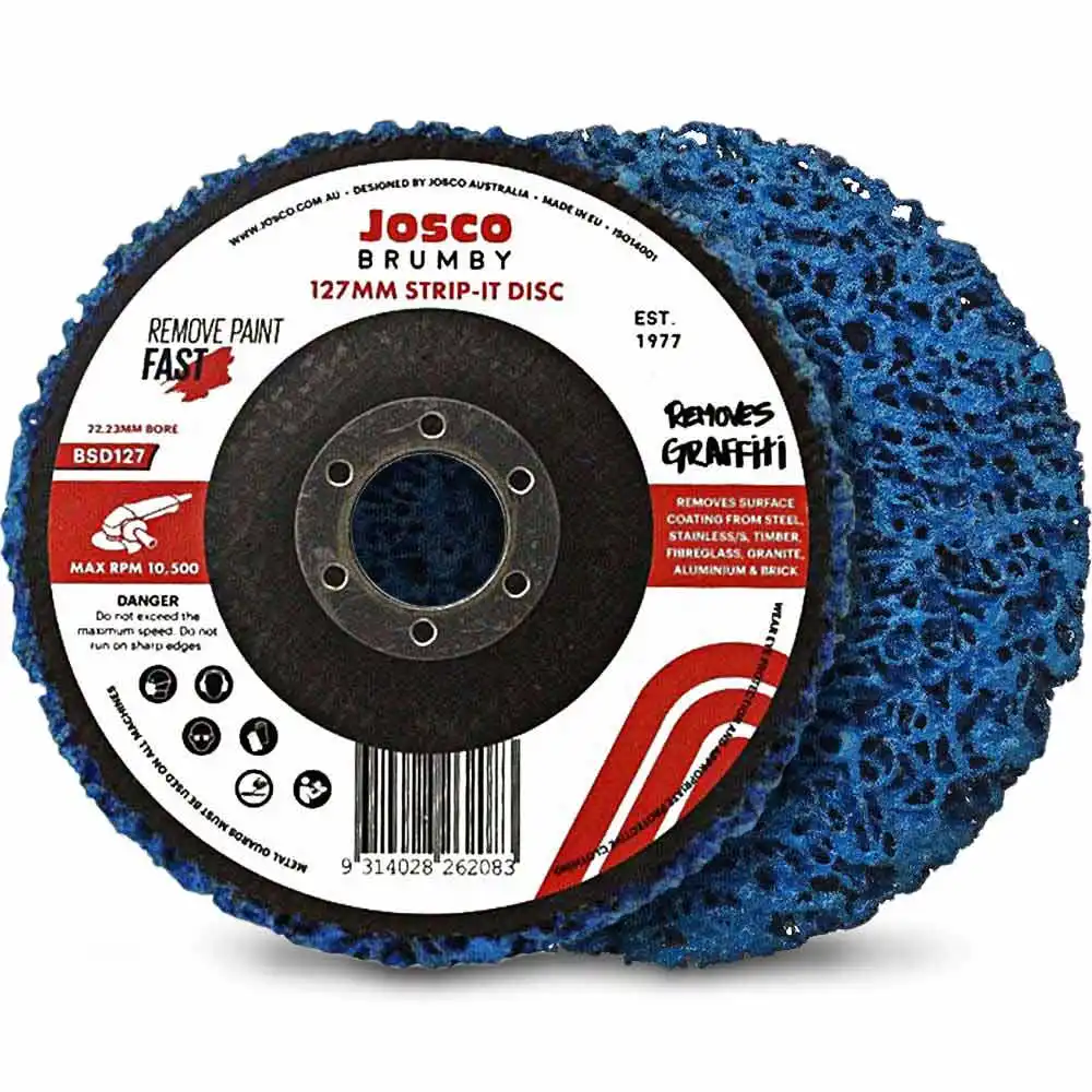 JOSCO BRUMBY 125mm Stripping Disc - STRIP-IT