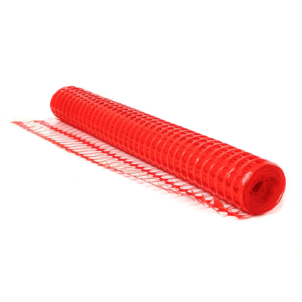 GUARDALL 1m x 50m Orange Roll Fencing Mesh Barrier GUABMF50