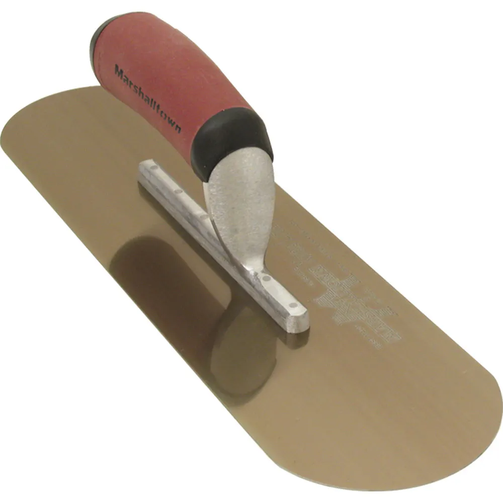 MARSHALLTOWN 356 x 102mm S/S Sof Stainless Steel Durasoft Handle Pool Trowel SP14GSD