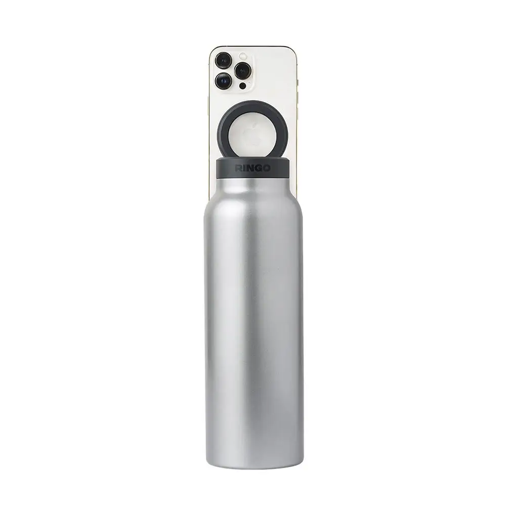 RINGO 950ml (32oz) Water Bottle - with Magnetic Phone Mount - Stainless B2SS32LSC1