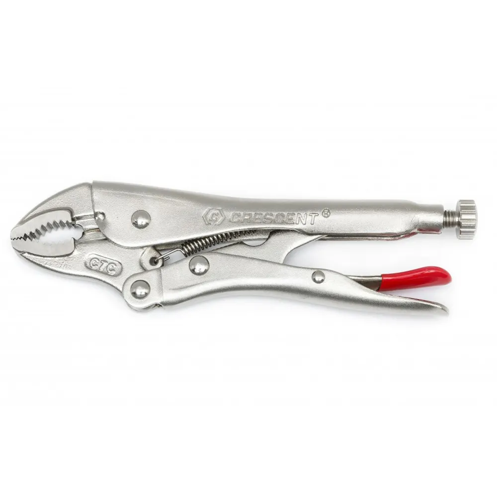 CRESCENT 175mm Curved Jaw Locking Pliers With Wire Cutter C7CVN-08