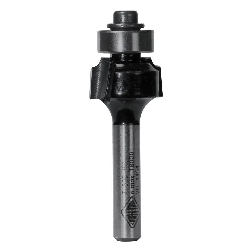 CARBITOOL Router Bit TCT Rounding Over 2mm-Radius 1/4inch -Shank T 502 MB
