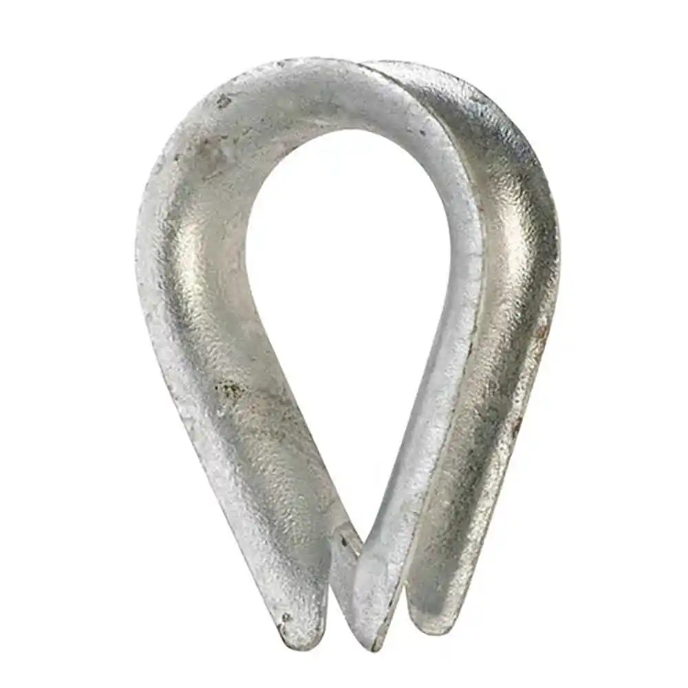 BEAVER 10mm Commercial Galvanised Wire Rope Thimbles 310310