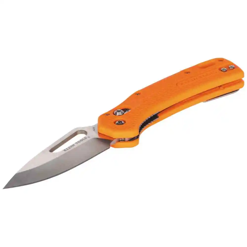 KLEIN Stainless Steel Blade Fishing Drop Point Fold Sport Knife A-OFK000ORT