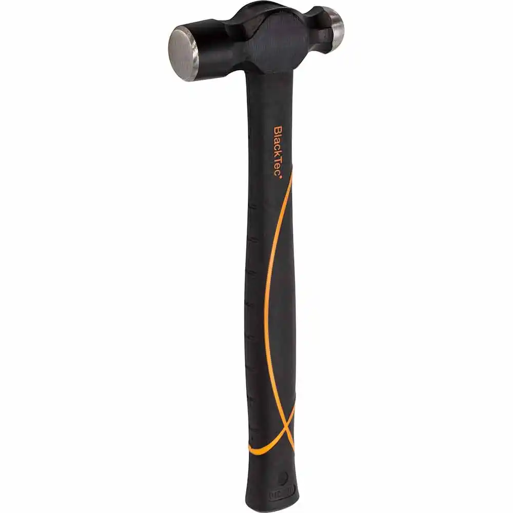 PICARD 8oz/225g Fibreglass Handle Rubber Grip Ball Pein Hammer 0032500-0225