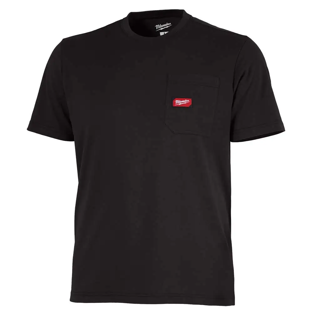 MILWAUKEE Gridiron Pocket Tee Short Sleeve Black
