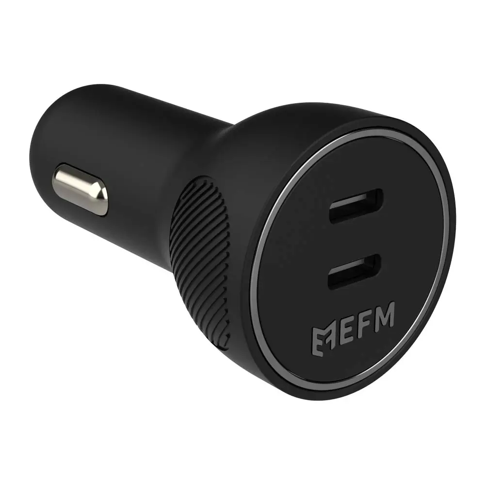 EFM 60W Dual Port Car Charger - With Power Delivery and PPS EFP60WU932BLA