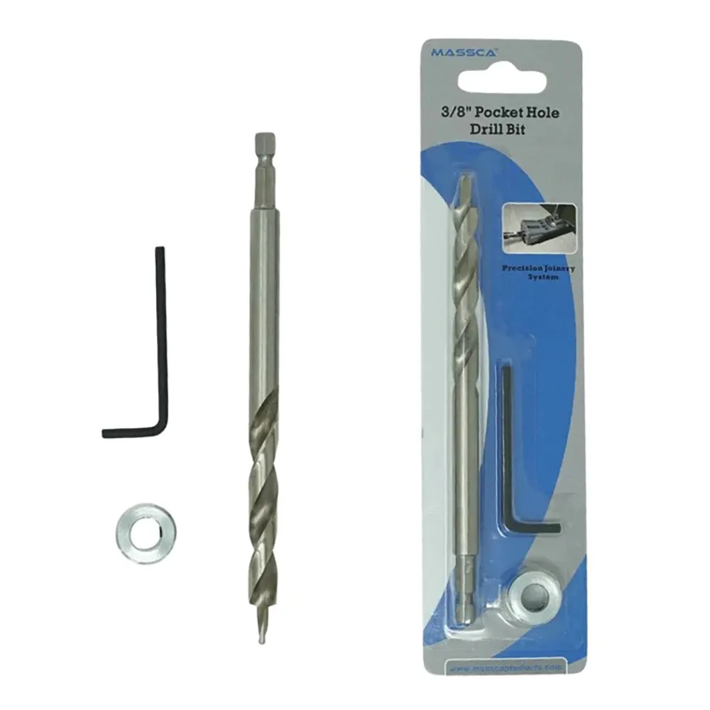 MASSCA Drill Bit 3/8 and Depth Stop Collar Suit M1 M2 Mini Jig MASX002GZNHKN