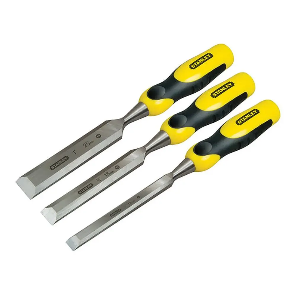 STANLEY 3 Piece Chisel Set 12 18 25 EU 2-16-883