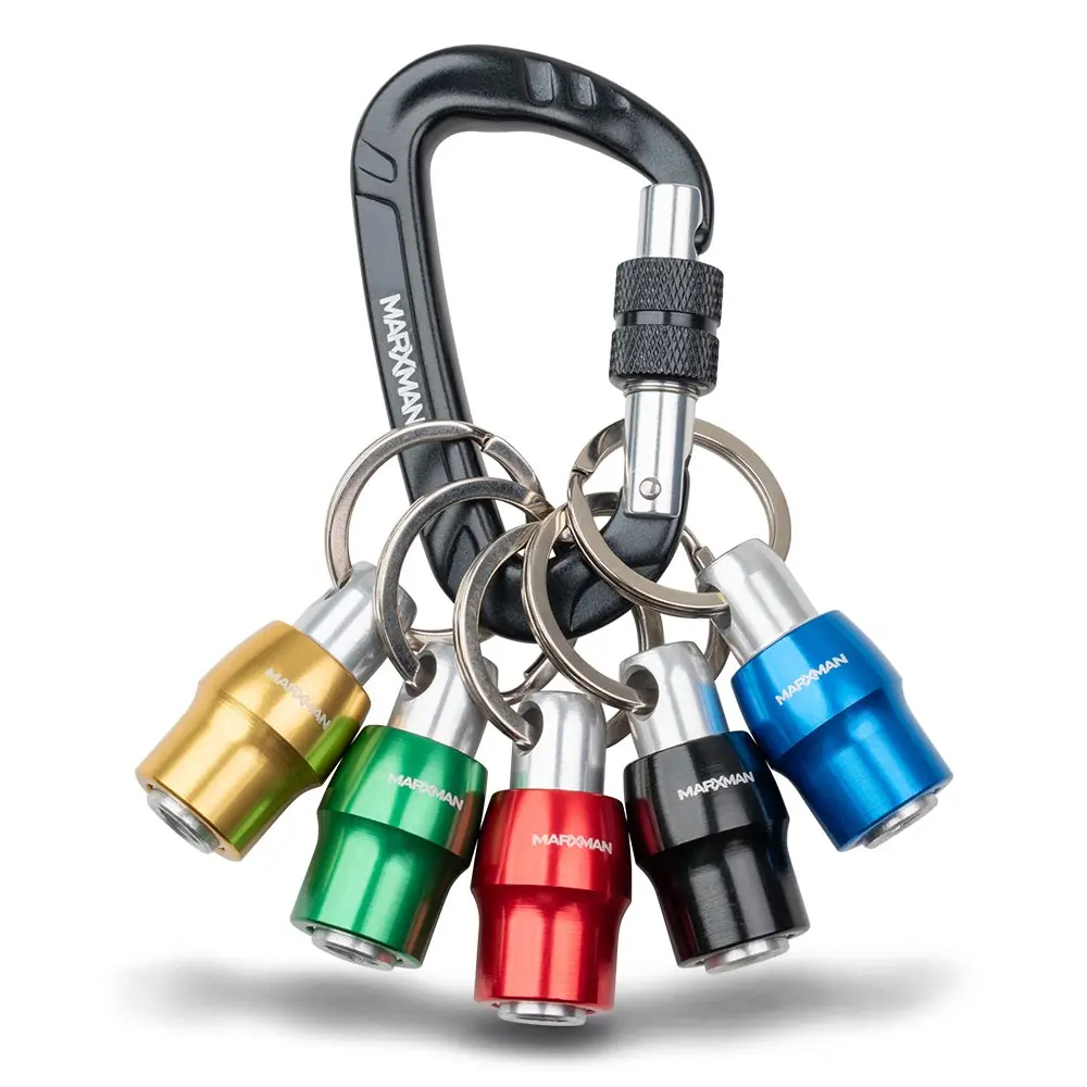 MARXMAN TECHX Bit Holder Quick Catcher With Premium Carabiner - 5 Piece MICPR5PC