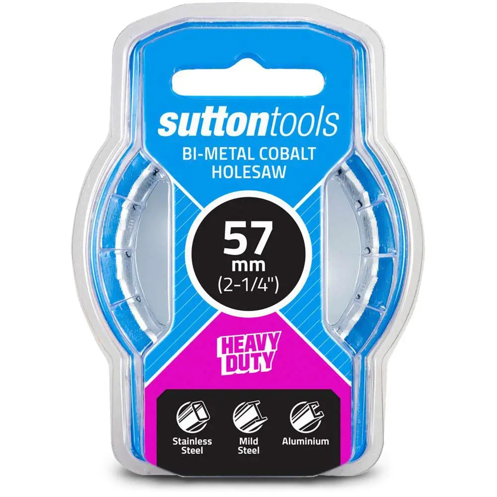 SUTTON 57mm (2.1/4inch) Bi-Metal Cobalt Holesaw