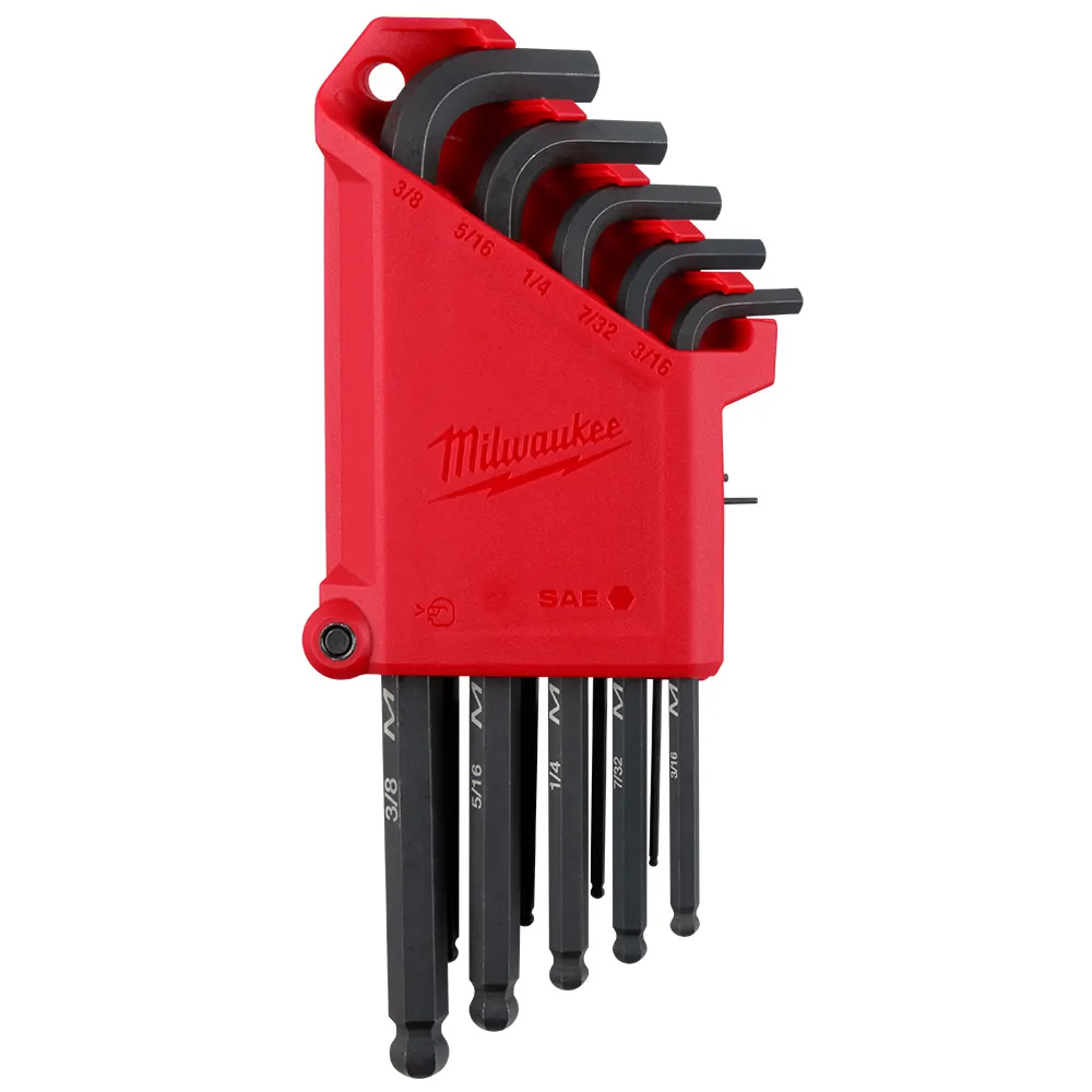 MILWAUKEE SAE L-Style with Ball End Hex Key Set - 13 Piece 48222185