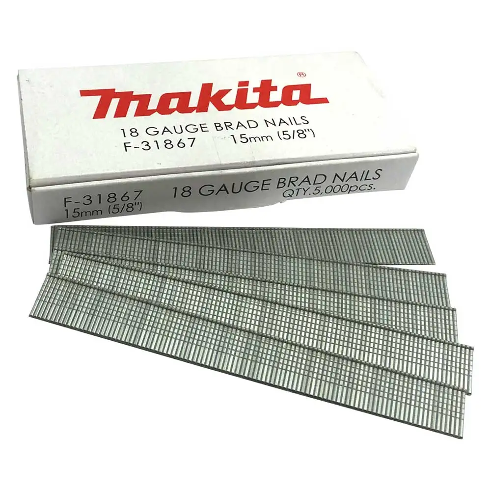 MAKITA 15 x 1.2mm EG 18GA C1 Nail Brad 5000Box F31867