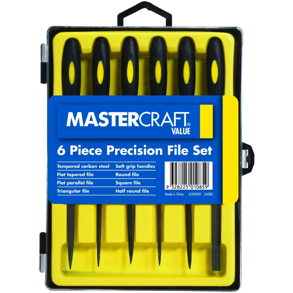MASTERCRAFT 6 Piece Precision File Set LO50205