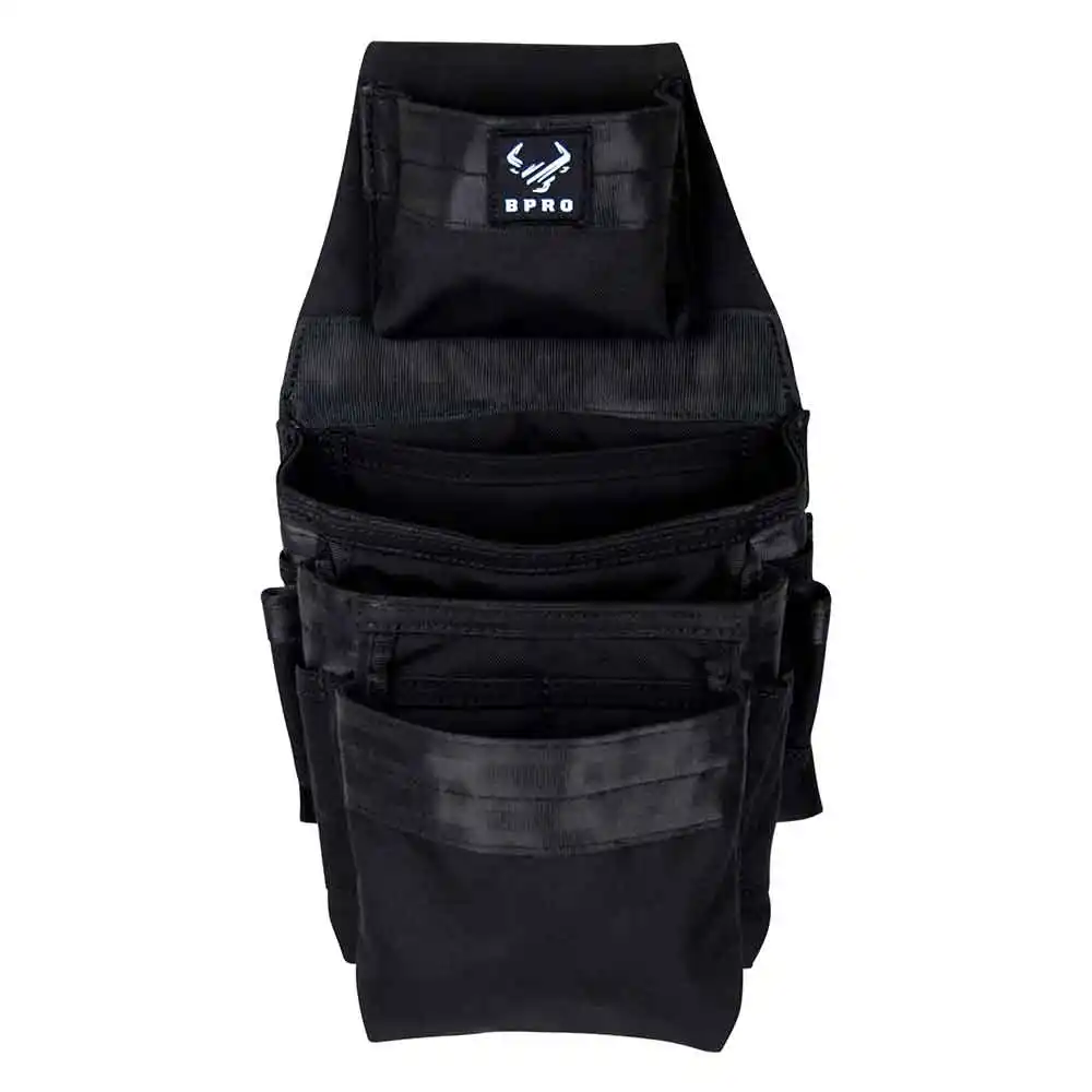 BPRO Cordura Cali 5 Pocket Low Hang Fabric Nail Bag LCNP12MP