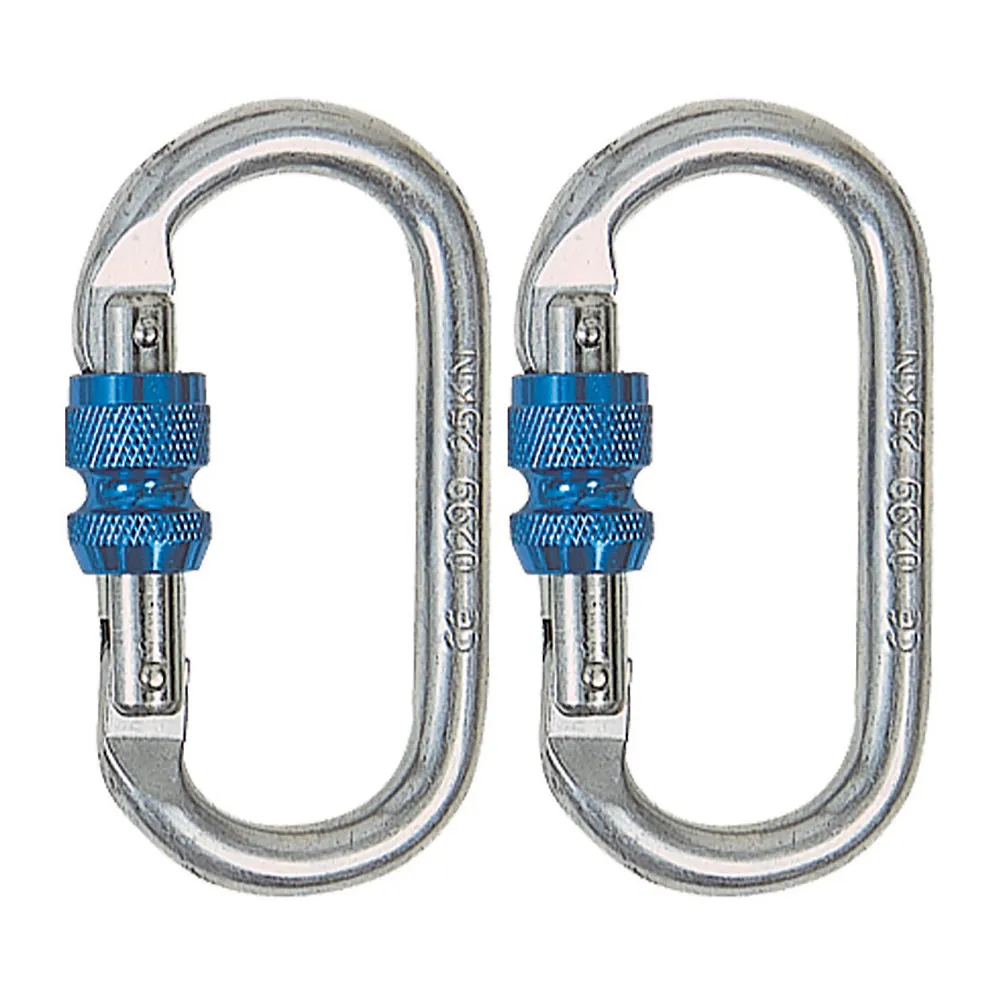 SPANSET Screw gate Karabiner - 2pk K2-CRABSET