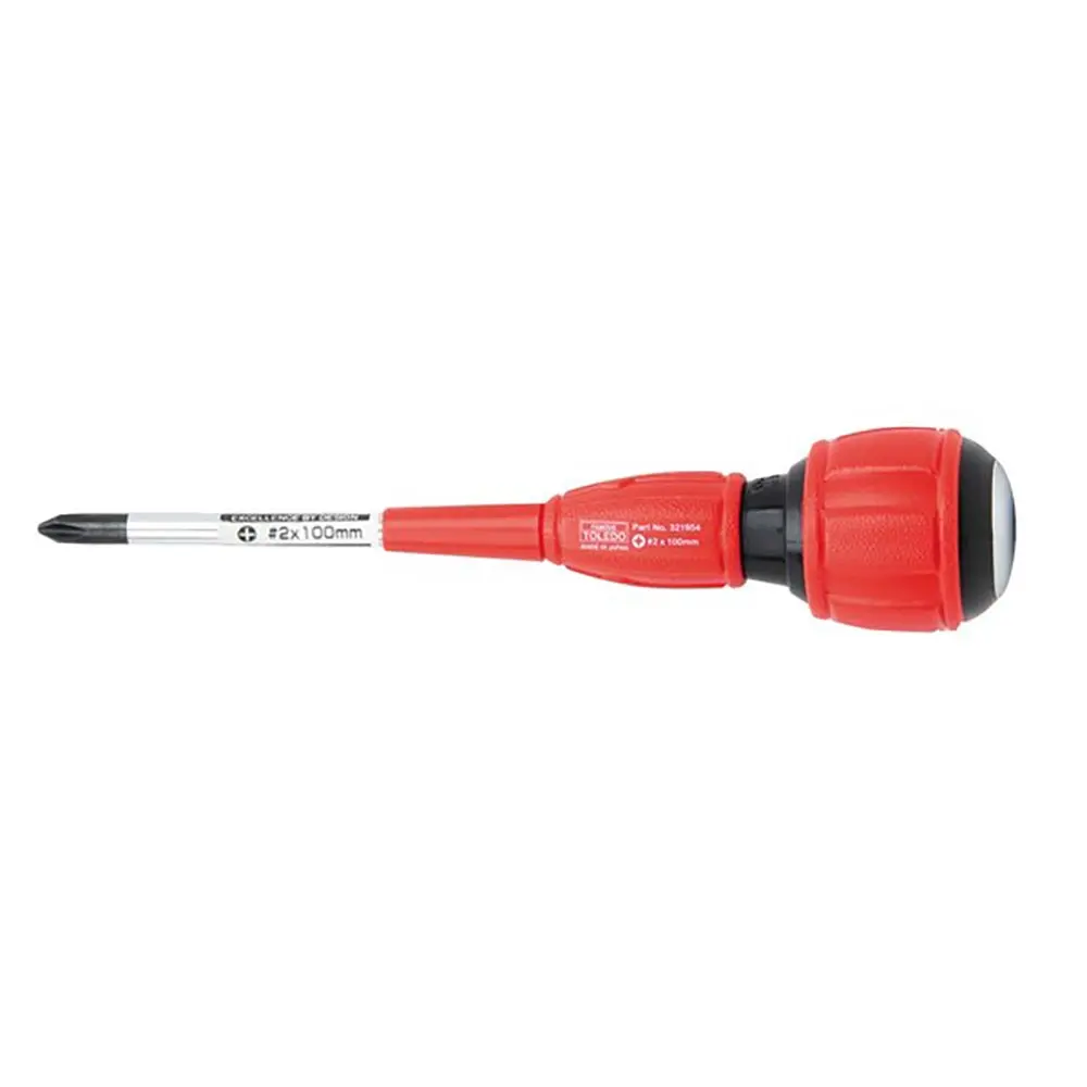 TOLEDO PH2 x 100mm Strike Thru Screwdriver 32 19 54