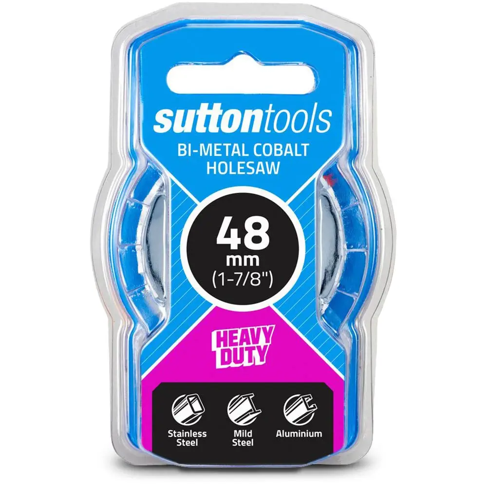 SUTTON 48mm (1.7/8inch) Bi-Metal Cobalt Holesaw